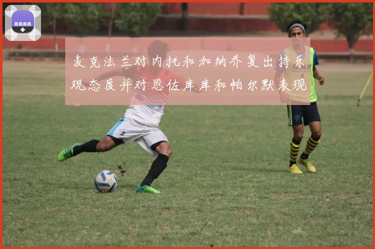 麦克法兰对内托和加纳乔复出持乐观态度并对恩佐库库和帕尔默表现表示满意